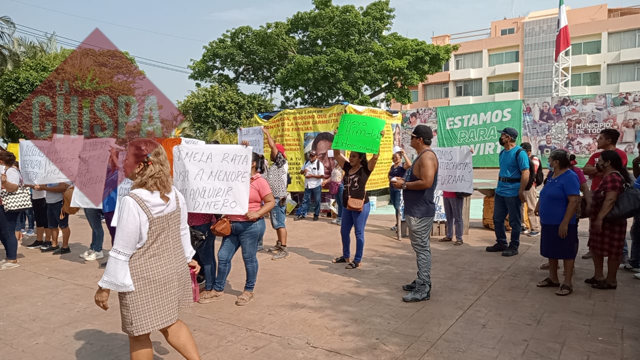 Familias de la colonia La Antorcha, no quieren nada con la organización Antorcha Campesina
