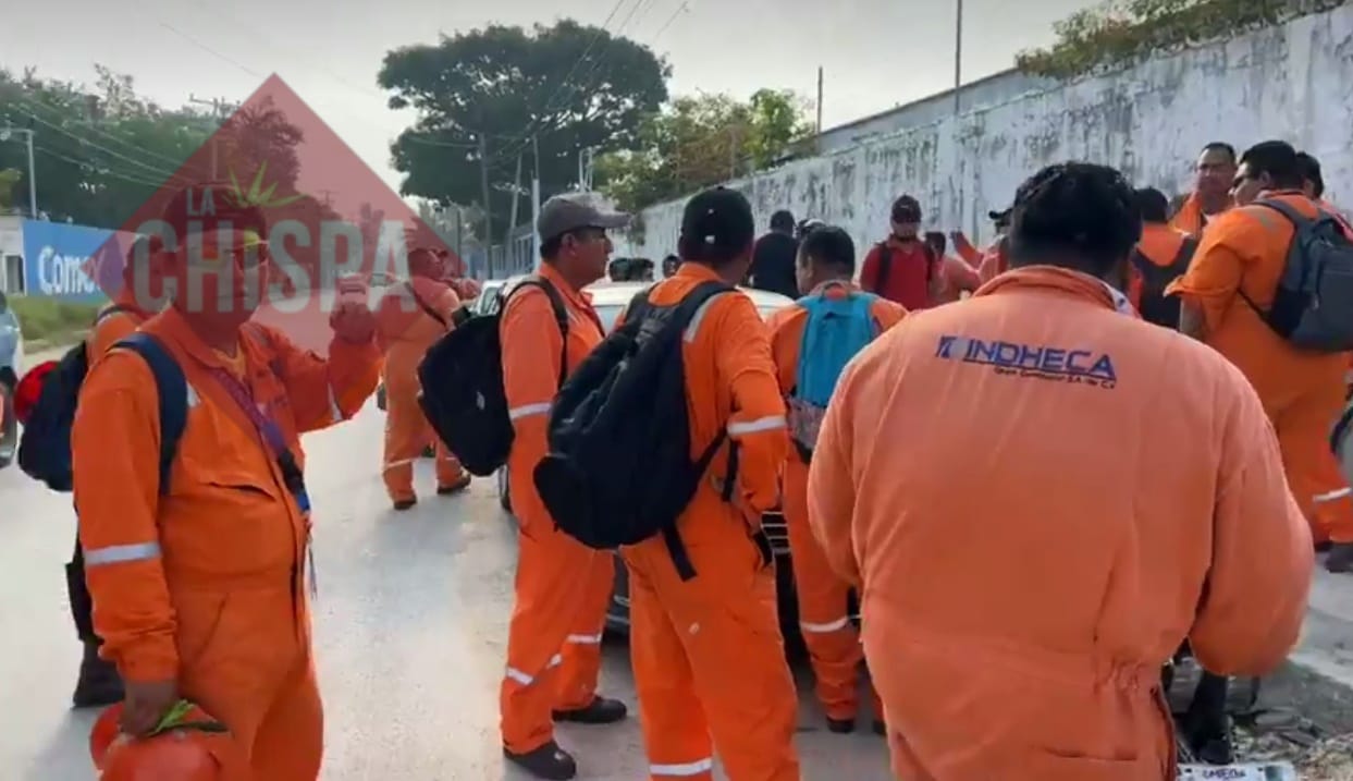 Paro laboral de trabajadores de la empresa INDHECA por incumplimiento al pago de reparto de utilidades