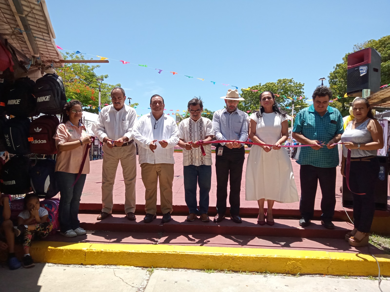 Inauguran Expo Regreso a Clases en Ciudad del Carmen