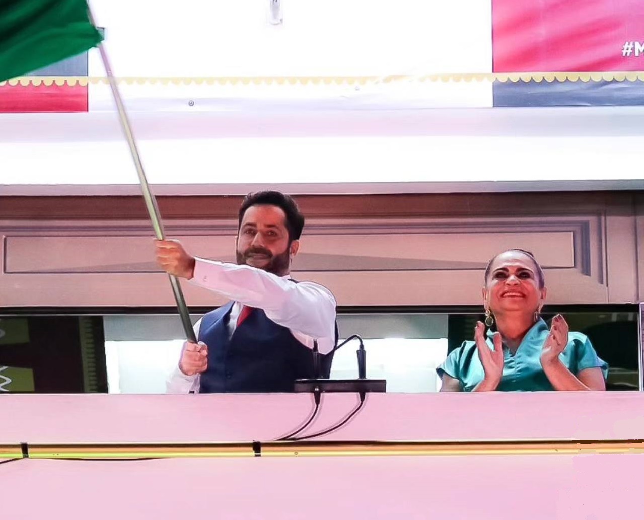 Vitorea Pablo Gutiérrez Lazarus presidente municipal de Carmen a los héroes que nos dieron patria y libertad