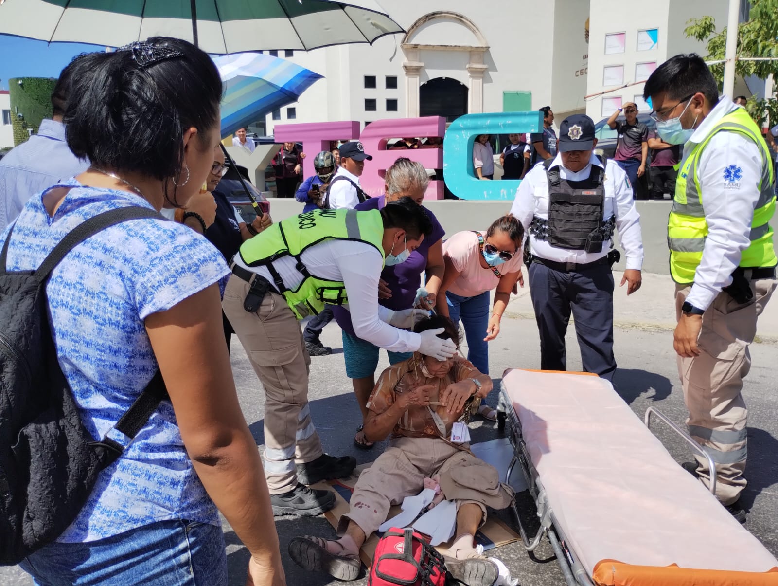 Atropellan a adulta mayor