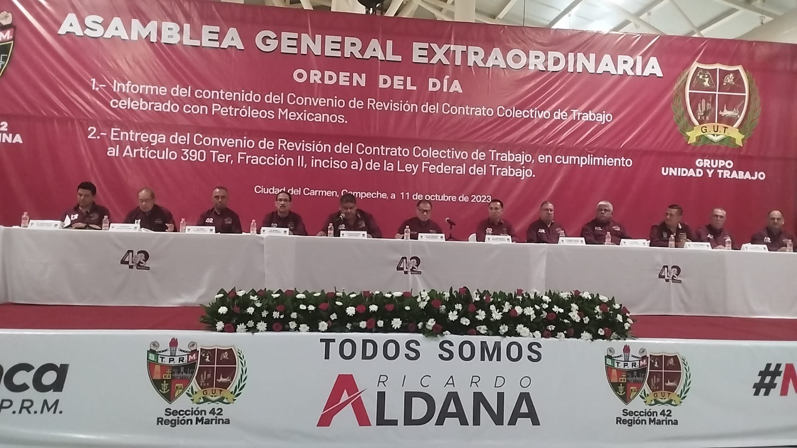 Incremento al salario de los petroleros del 7.82%, logró sindical