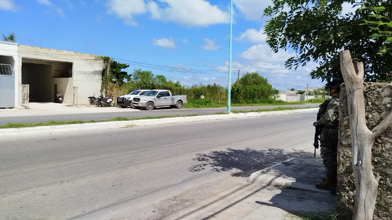 Autoridades cuidan predio