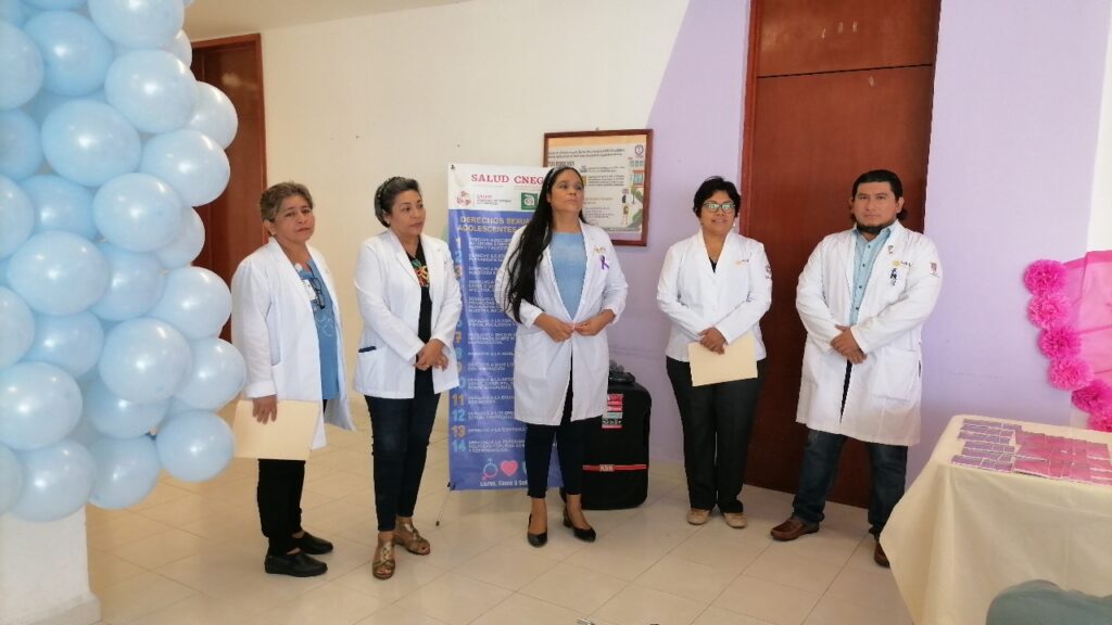Teresa Rosado Pech, Jefa del Departamento de Salud Reproductiva a nivel estatal