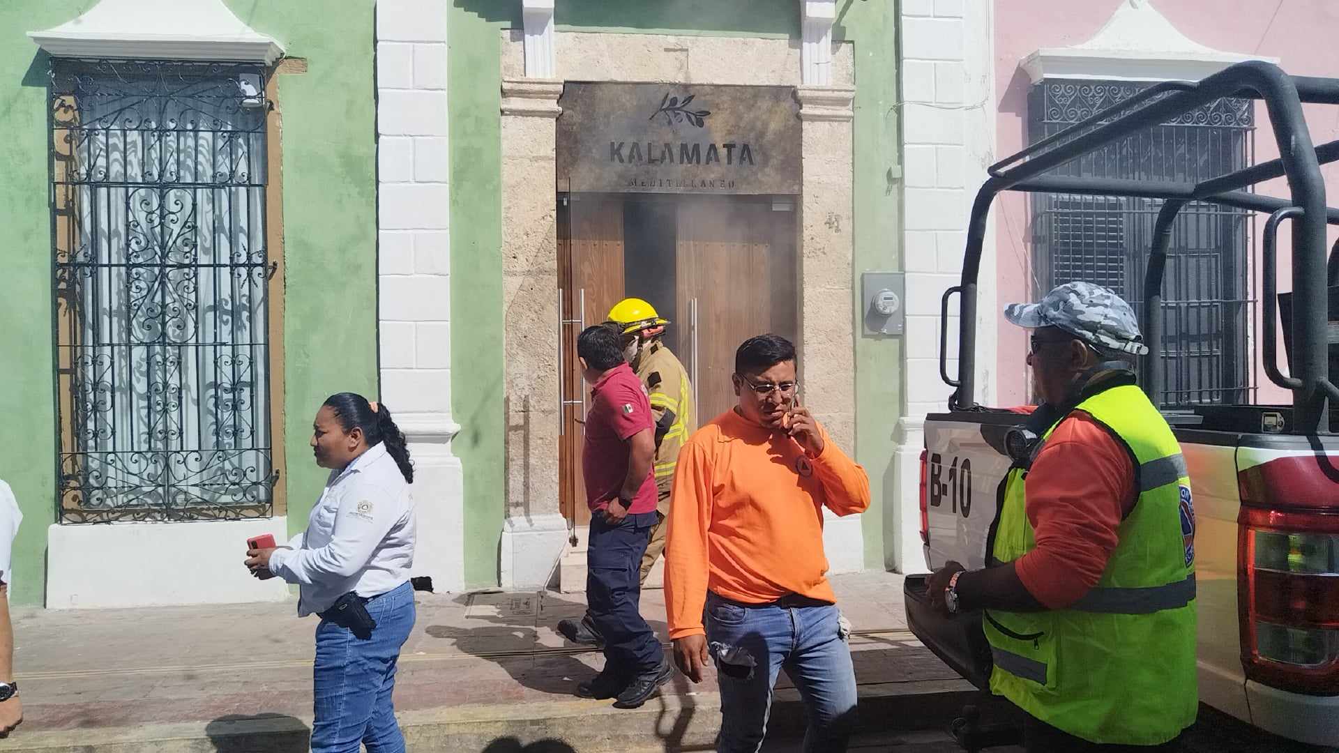 Fumigación alarma a vecinos