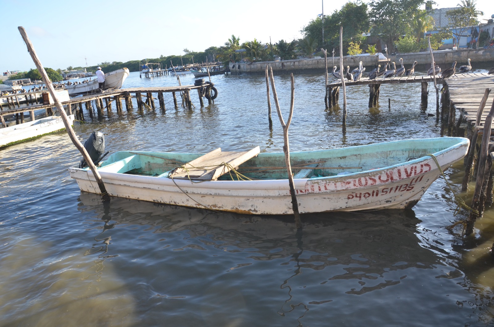 Urge un puerto de abrigo en la colonia Emiliano Zapata de la Península de Atasta