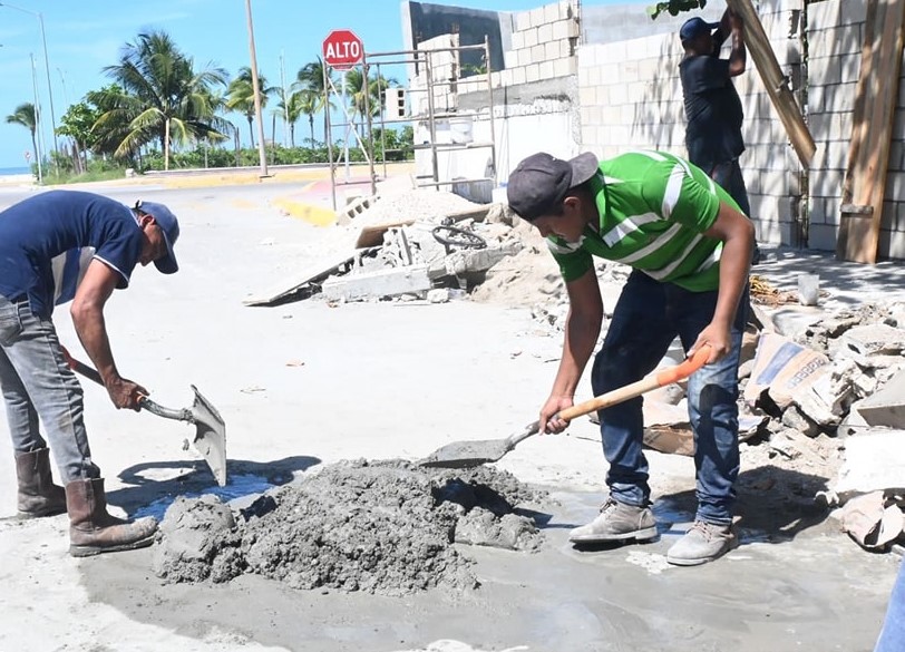No cierra bien el año para los obreros de la construcción en Ciudad del Carmen