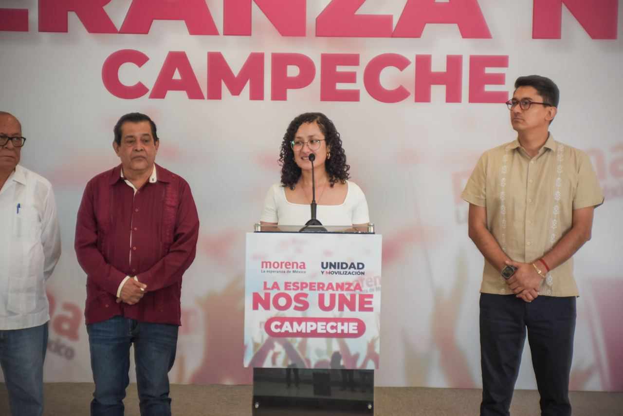 Precandidata de Morena