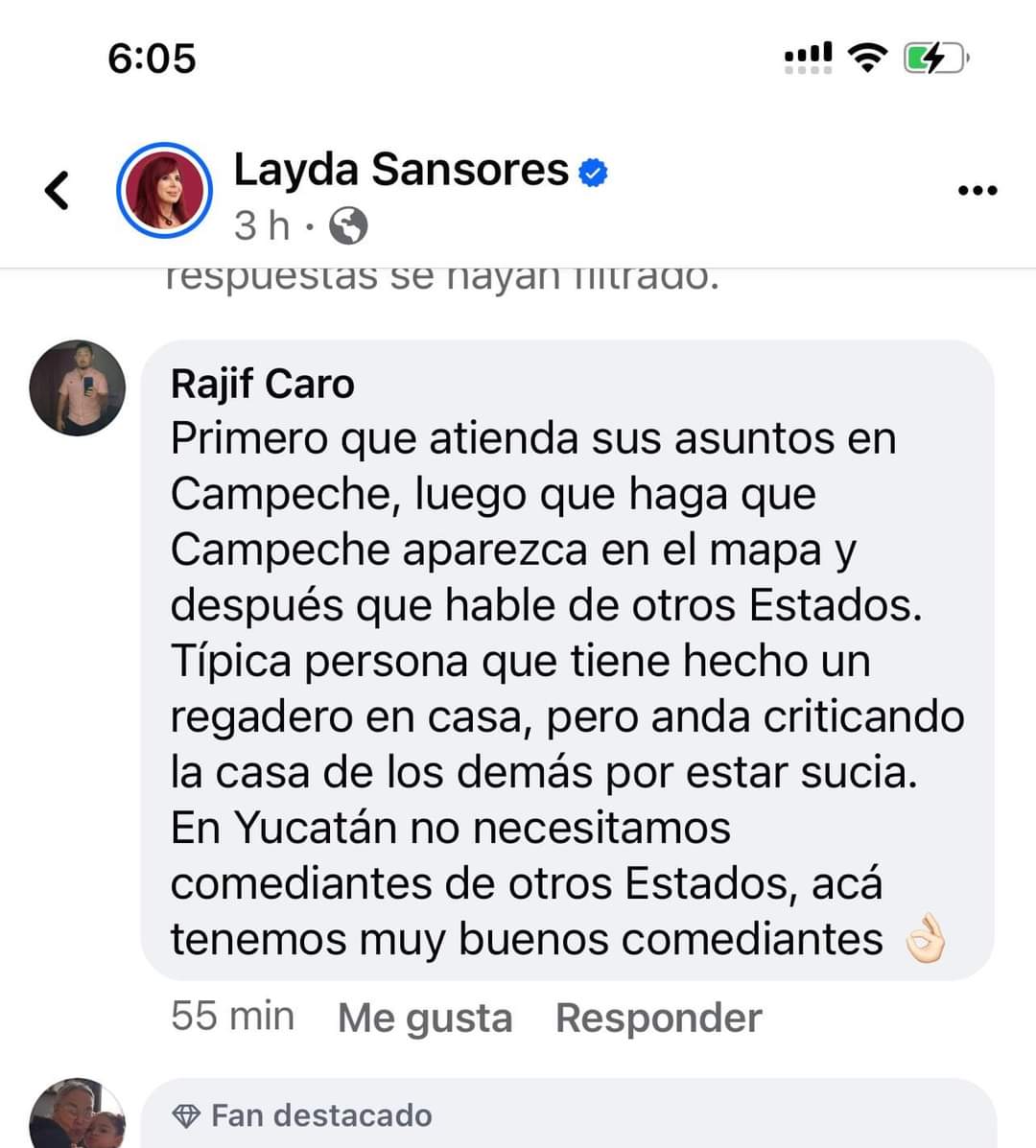 Tunden a Layda en redes