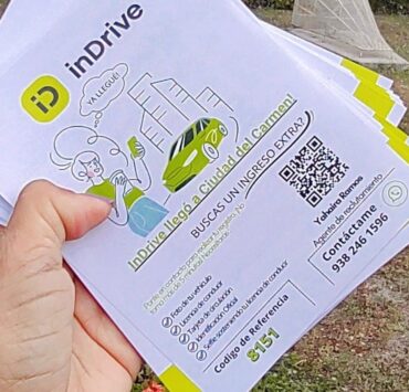 IET debe explicar si la InDrive cuenta con el permiso para prestar el servicio en Ciudad del Carmen