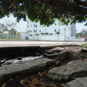 La Venta Inn presunta descarga aguas jabonosas en el arroyo