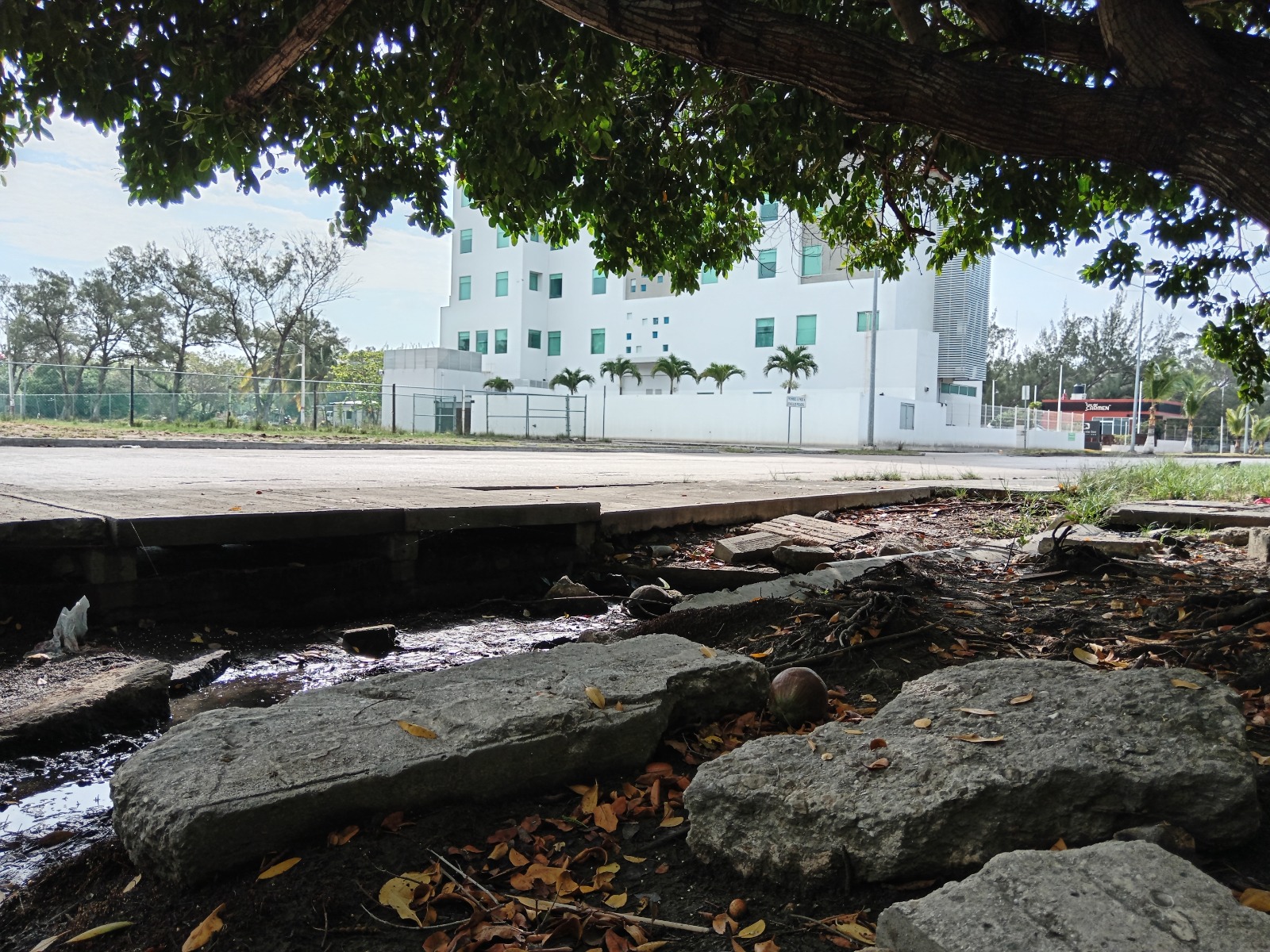 La Venta Inn presunta descarga aguas jabonosas en el arroyo