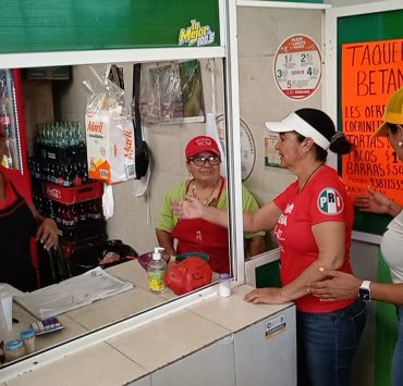 Desorganización en la campaña de la candidata del PRI-PRD