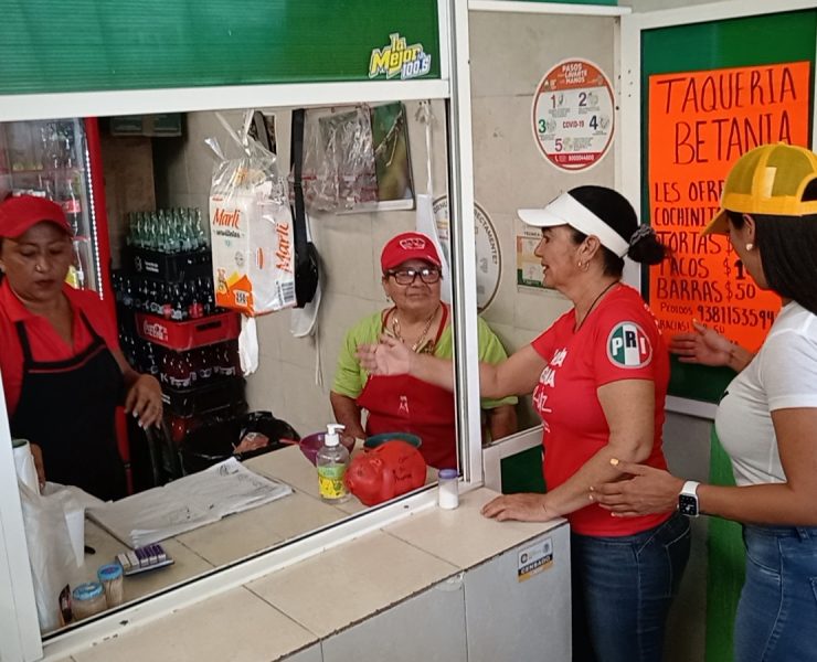 Desorganización en la campaña de la candidata del PRI-PRD