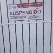 Suspensión de la gasolinera por incumplimiento al proceso de construcción