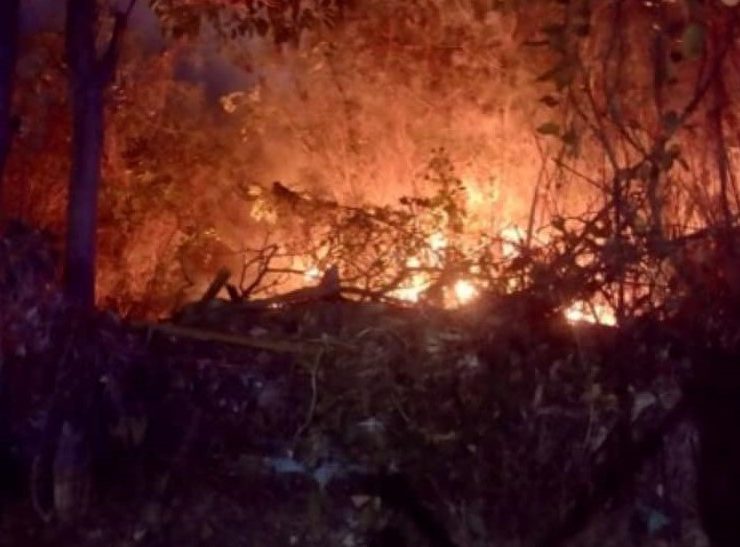 Se registraron 10 incendios el fin de semana