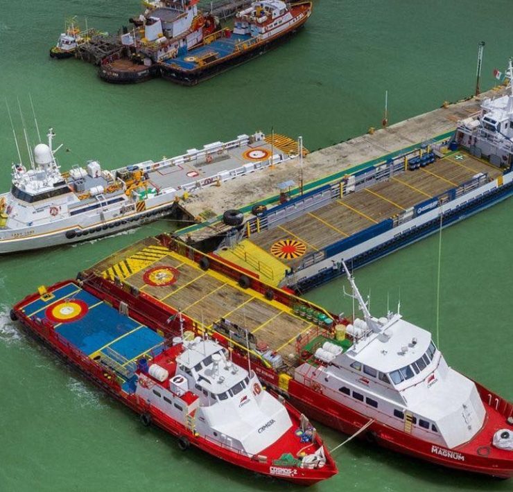 Estudios de factibilidad para el dragado al acceso del Puerto Isla del Carmen