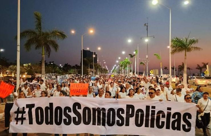 Campeche arde! Con lema de AMLO, exigen miles de ciudadanos renuncia de gobernadora Layda y titular SSP