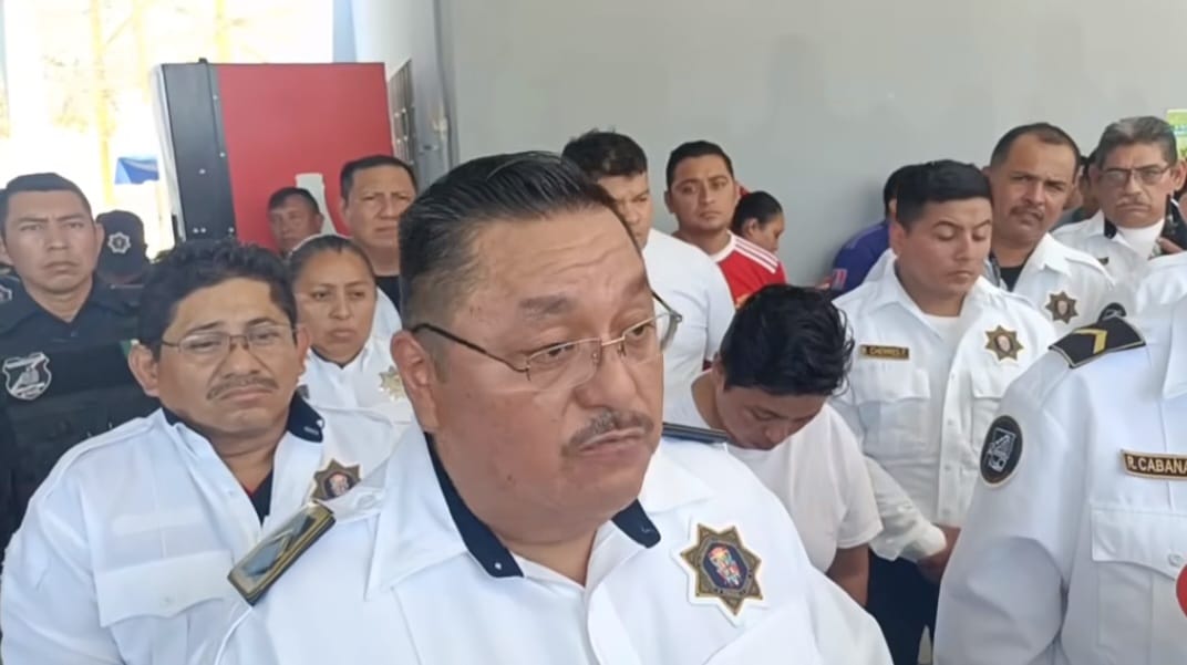 Policías del C5 en Campeche