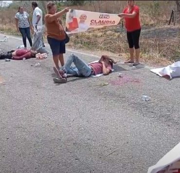 Brigadistas de Morena en Campeche