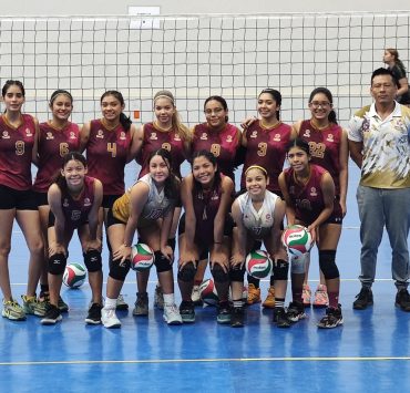 La selección de voleibol Femenil