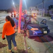 Sujetos sufren accidente