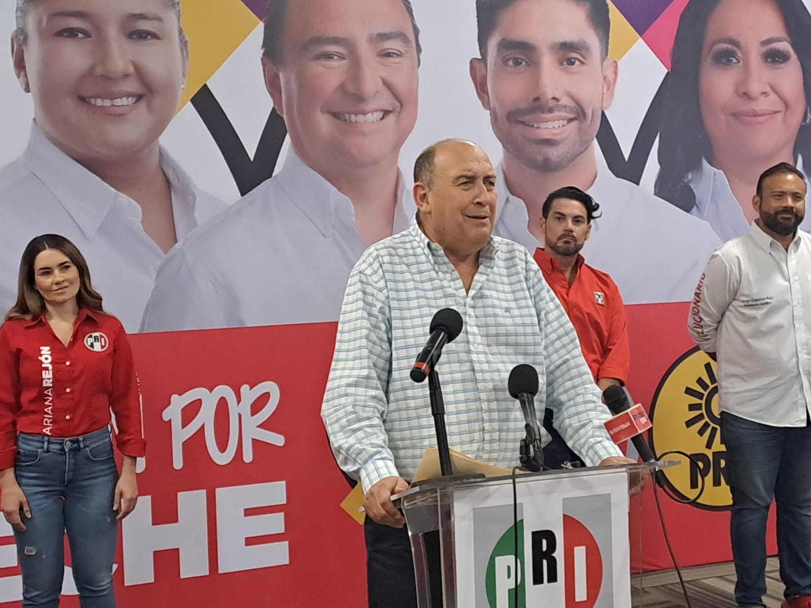 Rubén Moreira visitó Campeche