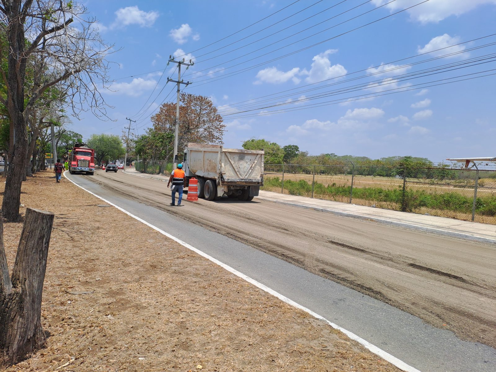 Reparación de algunas calles