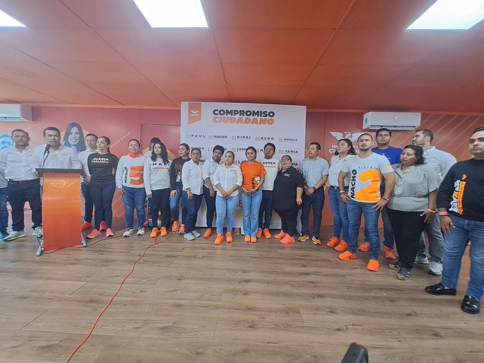 Candidatos de Movimiento Ciudadano