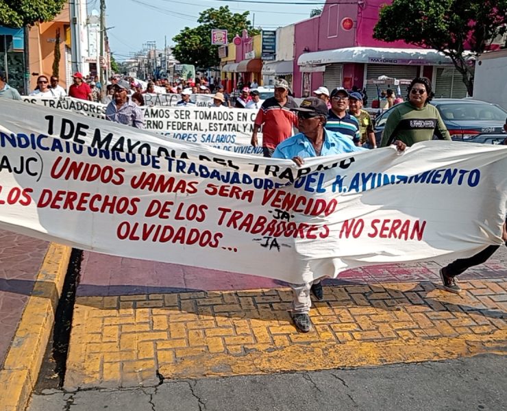 Trabajadores del Ayuntamiento del Carmen vulnerados en todos sus derechos laborales