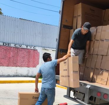 El 18 de mayo debe arribar la paquetería electoral