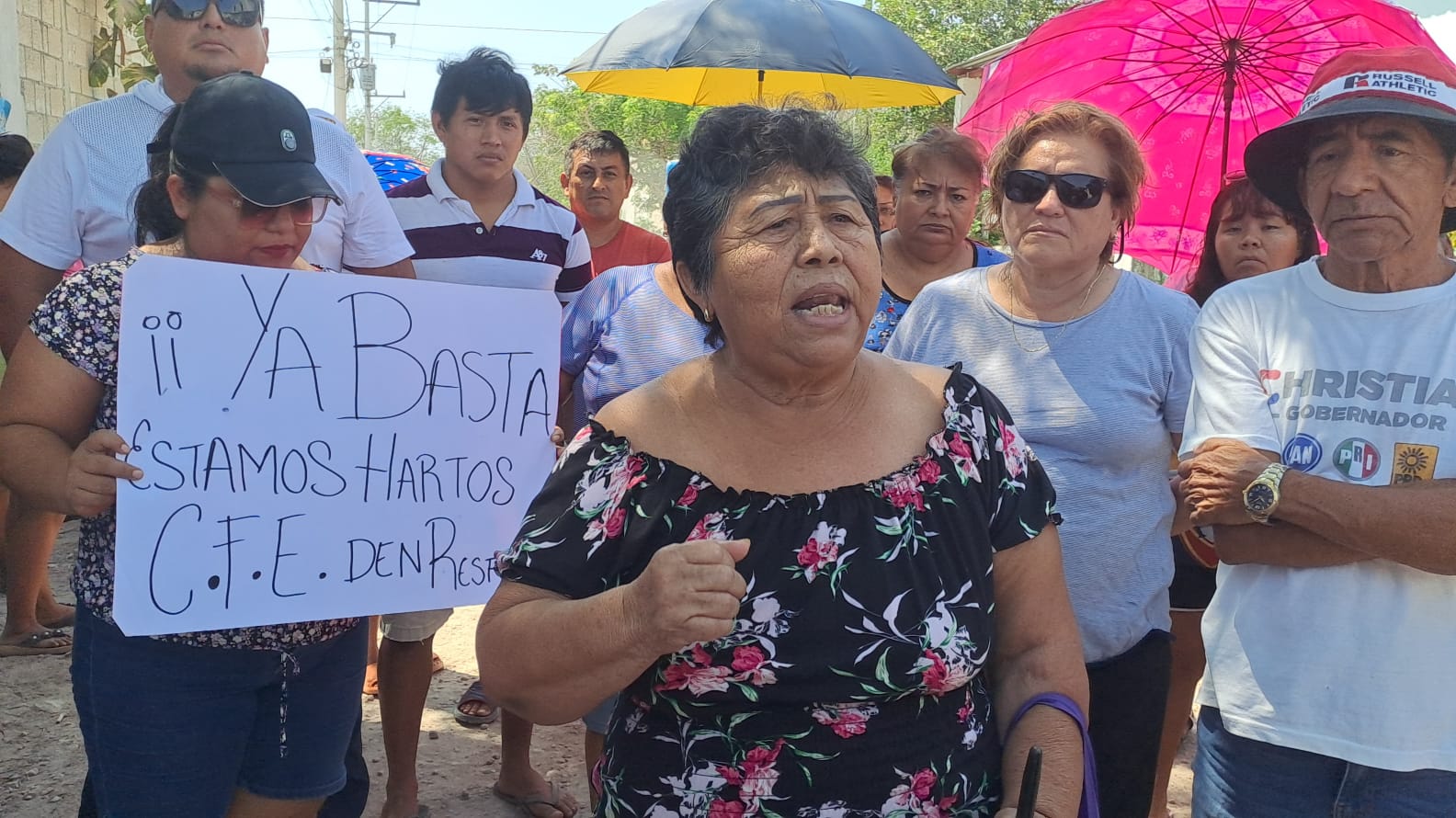Vecinos de la colonia 20