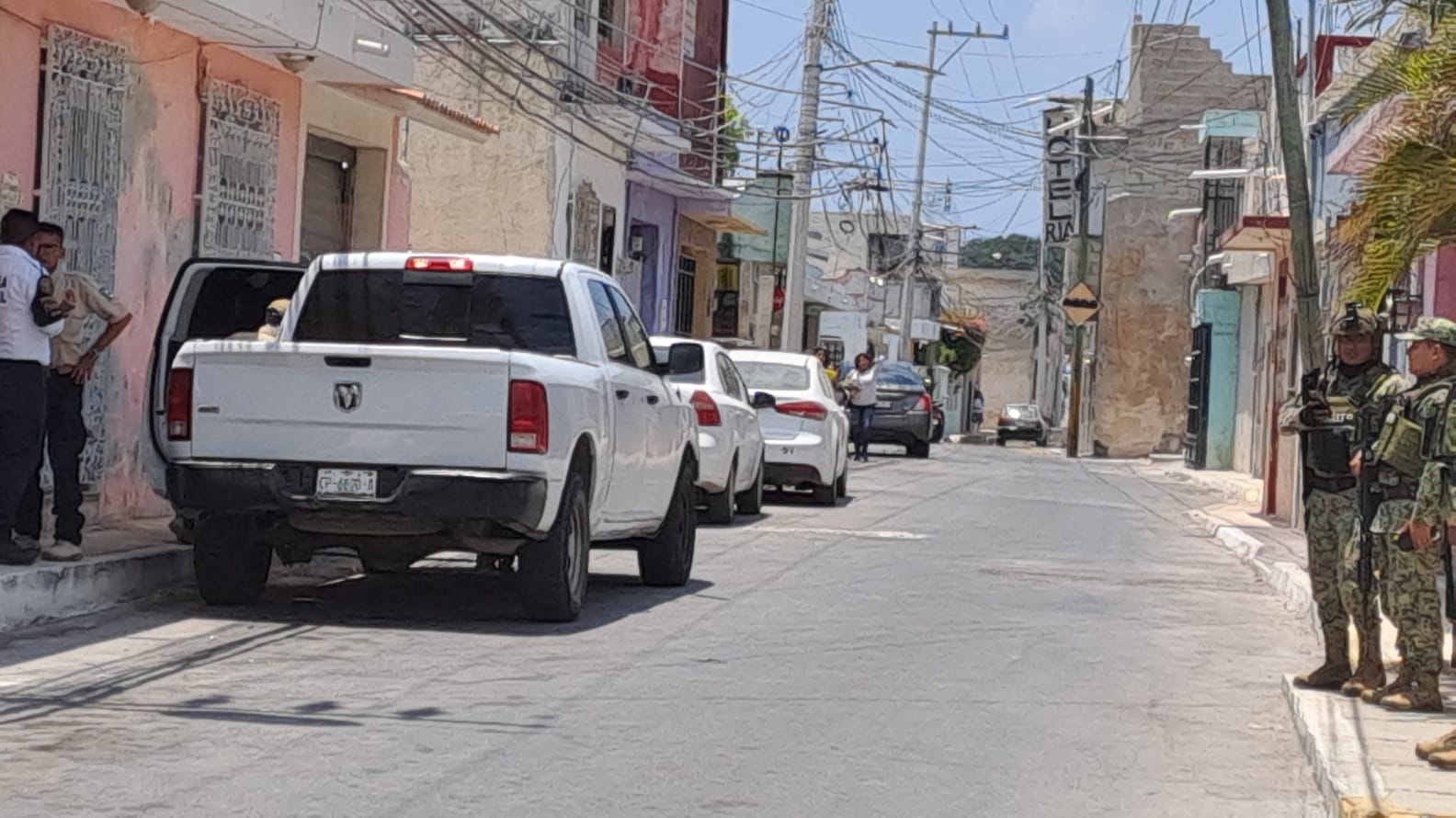 Fuerte movilización de autoridades