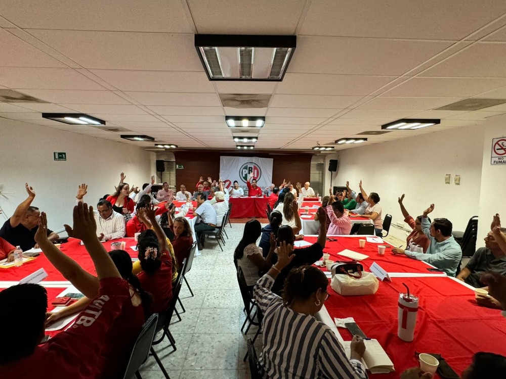 Cambio de las siglas y colores del PRI, entre las propuestas del partido en Tabasco