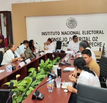 Inicia sesión especial en el Consejo Distrital 02 Electoral del INE