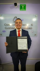 Janecarlo recibió la constancia que lo acredita como Alcalde electo, y mención que viene lo bueno para la GAM.