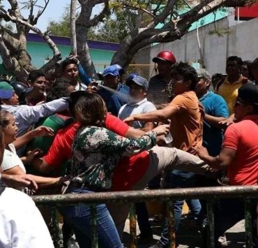 Morenistas y Priistas se enfrentaron