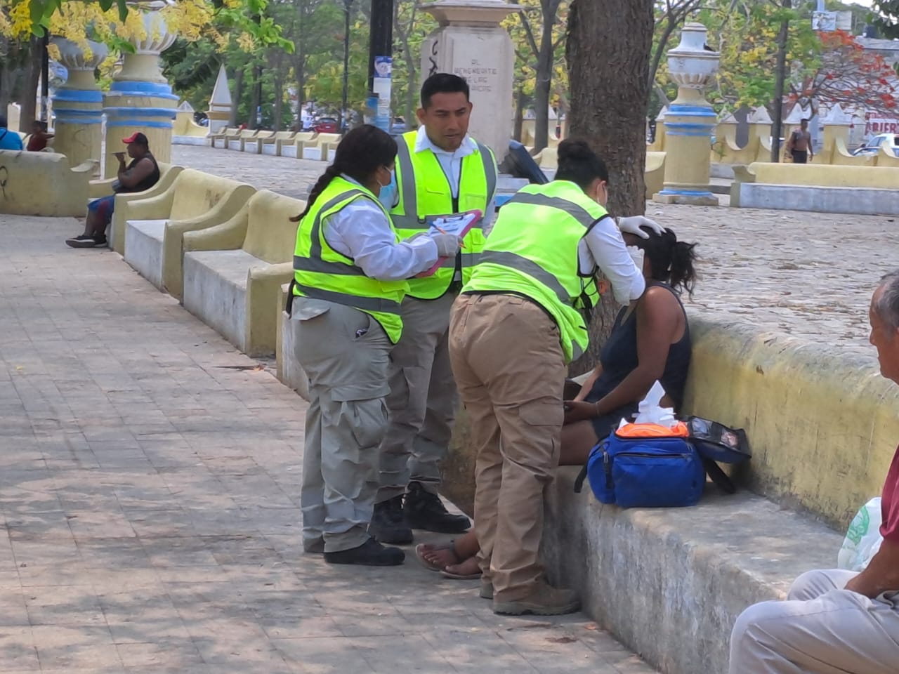 Mujer terminó desamayda
