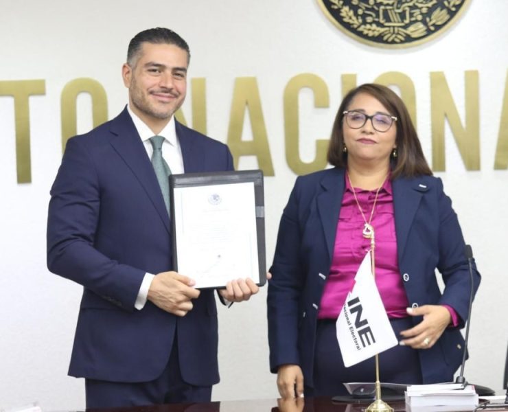 Omar García Harfuch Recibe Constancia de Mayoría como Senador Electo de la CDMX