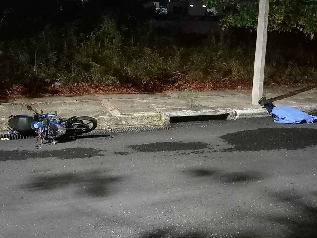 Fallece motociclista