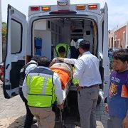 Motociclista termino fracturado en Campeche