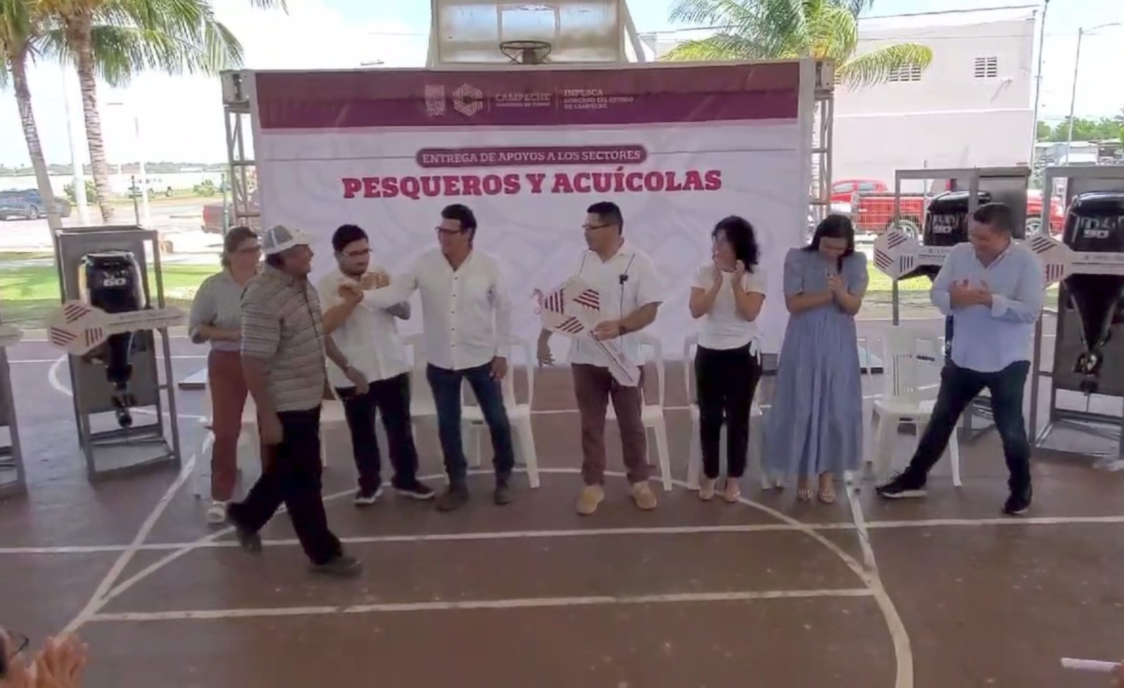 Pescadores y acuicultores reciben apoyos