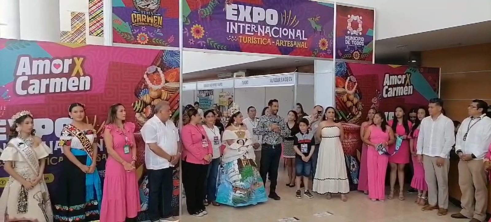 Inauguración de la Expo Internacional Turística Artesanal