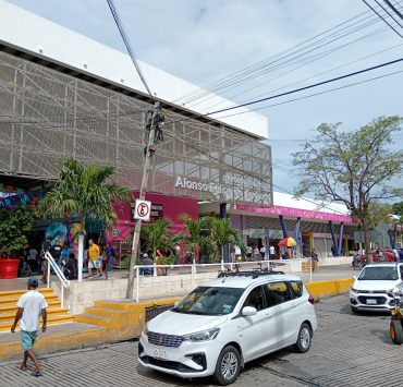 Mantenimiento al mercado AFA para recibir a visitantes