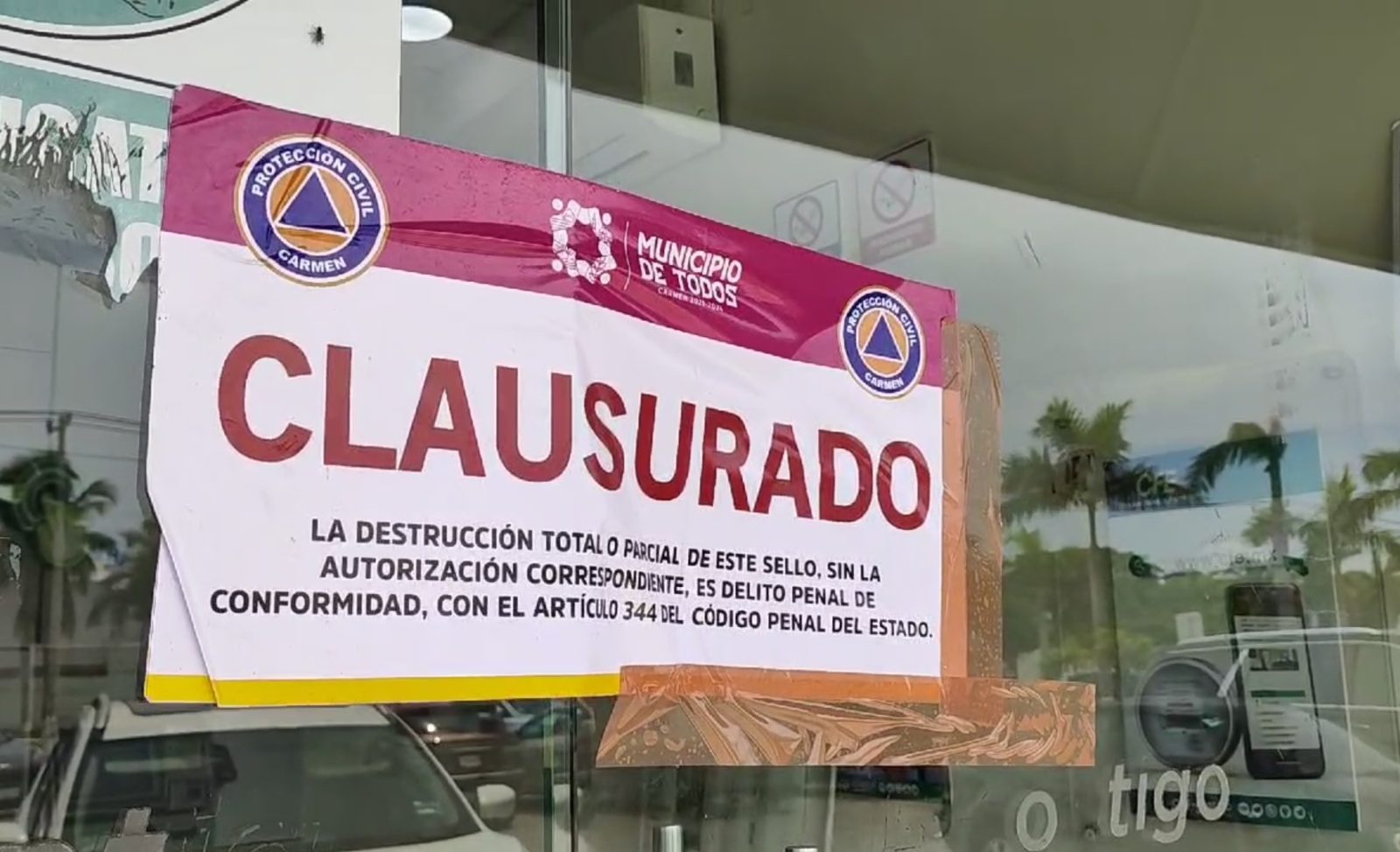 Protección Civil clausura CFEMático de Plaza Real