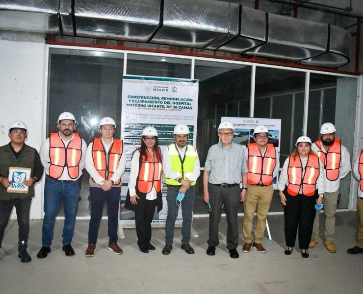 Supervisan avances de IMSS-Bienestar en Campeche