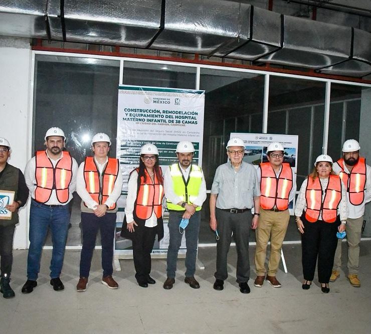 Supervisan avances de IMSS-Bienestar en Campeche