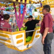 Protección Civil realizó verificaciones a los juegos mecánicos