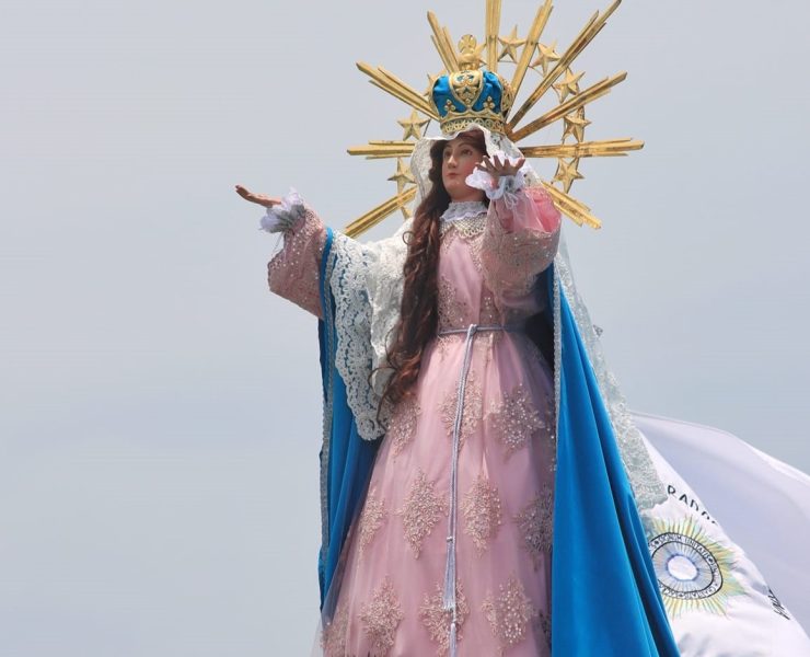 Edición 18 del paseo de la virgen de Asunción por mar