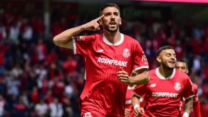 El delantero portugués Paulinho, sigue con buen paso en Toluca, en lo que va del Apertura 2024.